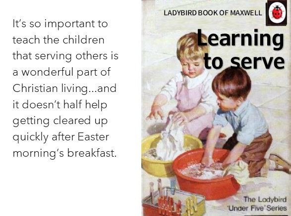 Ladybird book of serving